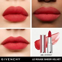 Givenchy Le Rouge Sheer Velvet Ricarica Rossetto -Vendite Givenchy || Mulac Cosmetics || Gyada Cosmetics Givenchy Labbra Le Rouge Sheer Velvet Ricarica 13