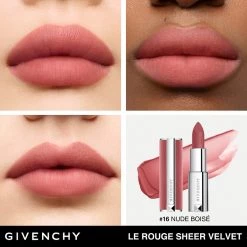 Givenchy Le Rouge Sheer Velvet Ricarica Rossetto -Vendite Givenchy || Mulac Cosmetics || Gyada Cosmetics Givenchy Labbra Le Rouge Sheer Velvet Ricarica 3