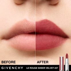 Givenchy Le Rouge Sheer Velvet Ricarica Rossetto -Vendite Givenchy || Mulac Cosmetics || Gyada Cosmetics Givenchy Labbra Le Rouge Sheer Velvet Ricarica 6