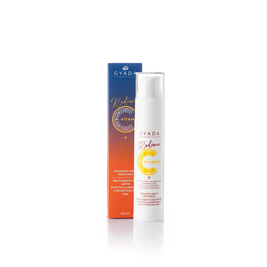 Gyada Cosmetics Radiance Night Treatment - Trattamento Viso Notte Illuminante Crema Viso 1 Gyada Cosmetics Radiance Night Treatment - Trattamento Viso Notte Illuminante Crema Viso