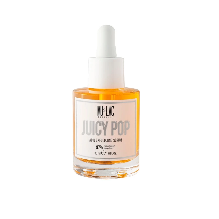 Mulac Cosmetics JUICY POP Siero Esfoliante Con Acidi 1 Mulac Cosmetics JUICY POP Siero Esfoliante Con Acidi
